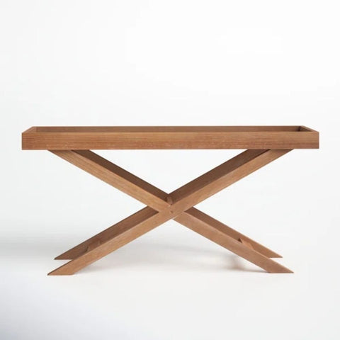 Jodhpur Solid Wood Console Table | Heritage Handcrafted Entryway Furniture – Oakvello