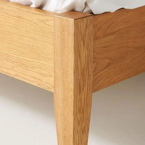 Cane & Solid Wood Bed | Handcrafted Rattan Bedroom Furniture – Oakvello