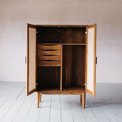 Solid Wood Sideboard | Premium Living Room Storage Furniture – Oakvello