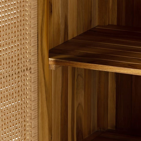Jodhpuri Solid Wood Cabinet | Handcrafted Heritage Storage Furniture – Oakvello