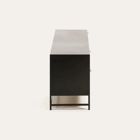 Solid Wood TV Unit | Media Console & Living Room Storage – Oakvello