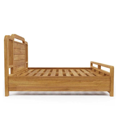 Solid Wood Bed | Sturdy Hardwood Bedroom Furniture – Oakvello