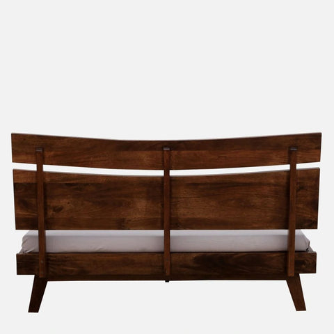 Ajmeri Classic Solid Mango Wood Bed | Timeless Bedroom Furniture – Oakvello