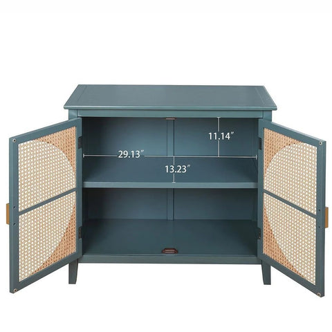 Modern Contemporary Solid Wood Sideboard | Living Room Storage Cabinet – Oakvello