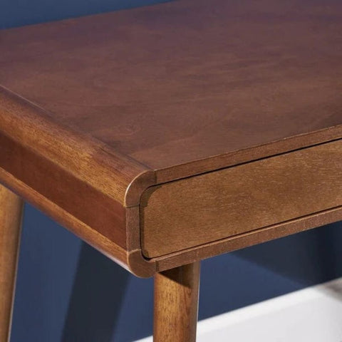 Solid Teak Wood Study Table | Home Office Writing Desk – Oakvello