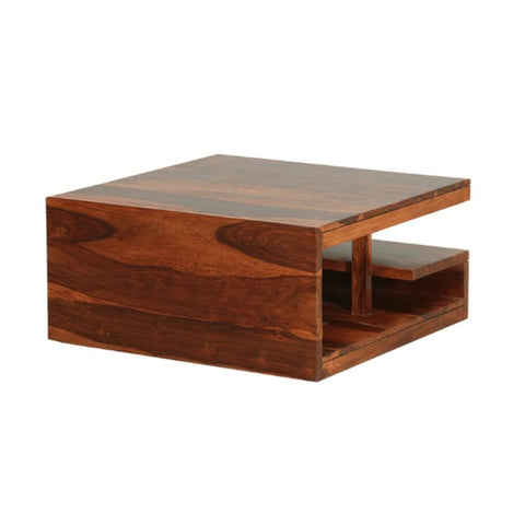 Solid Sheesham Wood Coffee Table | Living Room Centre Table – Oakvello