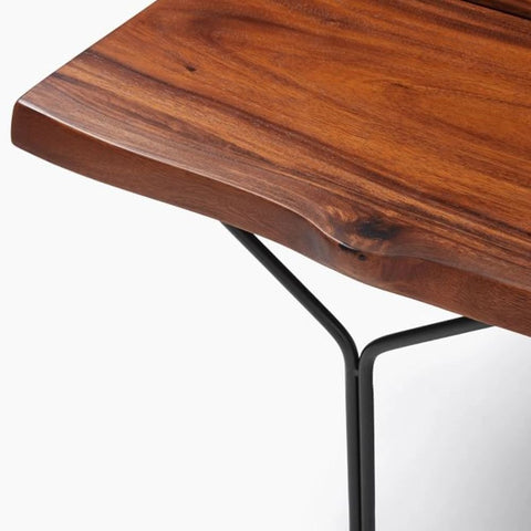 Solid Wood Live Edge Coffee Table | Natural Slab Living Room Furniture – Oakvello