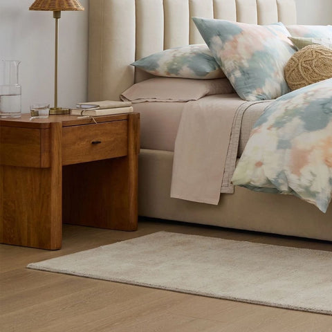 Otto Solid Wood Bedside Table | Bedroom Nightstand – Oakvello