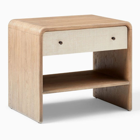 Modern Solid Wood Bedside Table | Sleek Bedroom Nightstand – Oakvello