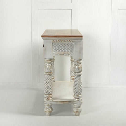 Handcrafted Solid Wood Console Table | Heritage Entryway Furniture – Oakvello