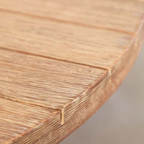 Naele Round Solid Wood Dining Table | Kitchen & Dining Furniture – Oakvello