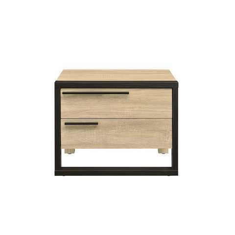 Solid Wood Bedside Table | Classic Bedroom Nightstand – Oakvello