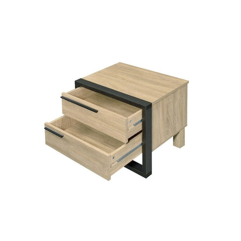 Solid Wood Bedside Table | Classic Bedroom Nightstand – Oakvello