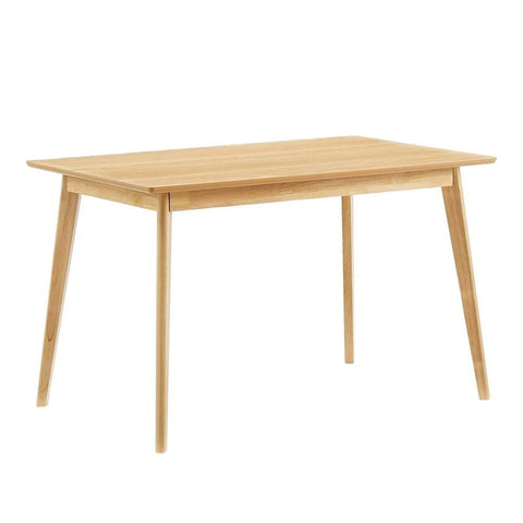 Oak Solid Wood Rectangle Dining Table | Kitchen & Dining Furniture – Oakvello