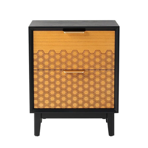 Modern Solid Wood End Table | Living Room Accent Side Table – Oakvello