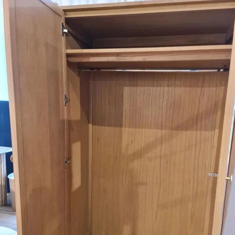 Jodhpuri Bali Style Solid Wood Wardrobe | Handcrafted Bedroom Storage – Oakvello