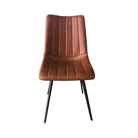 Jodhpuri Brown Dining Chair Set of 2 | Solid Wood Kitchen Seating – Oakvello