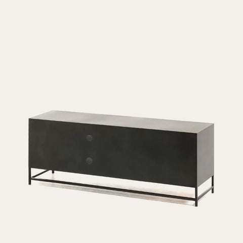 Solid Wood TV Unit | Media Console & Living Room Storage – Oakvello