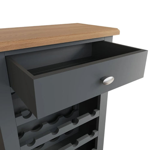 Solid Wood Wine Cabinet | Elegant Home Bar Storage Furniture – Oakvello
