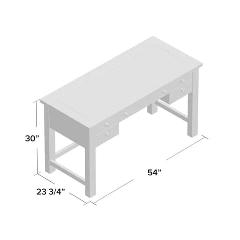Jodhpuri Engineered Wood Study & Office Table | Home Workspace Desk – Oakvello