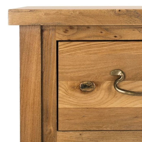 Oak Finish Solid Wood Console Table | Entryway & Hallway Furniture – Oakvello