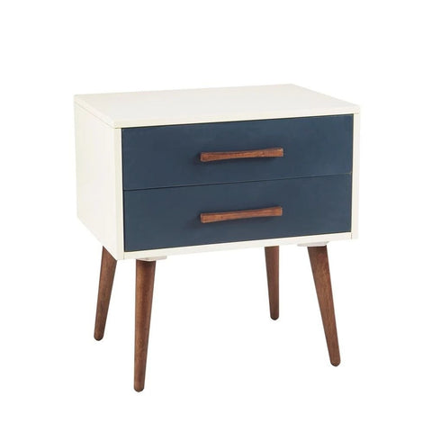 Solid Wood Storage Bedside Table | Bedroom Nightstand with Storage – Oakvello