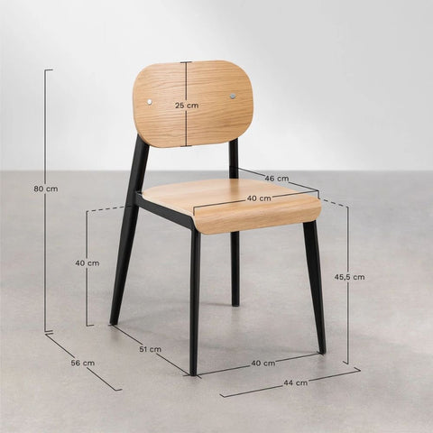 Solid Wood Dining Chair | Stylish Kitchen & Dining Room Seating – Oakvello