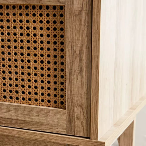 Solid Wood Media Console | Sleek TV Stand & Living Room Storage – Oakvello