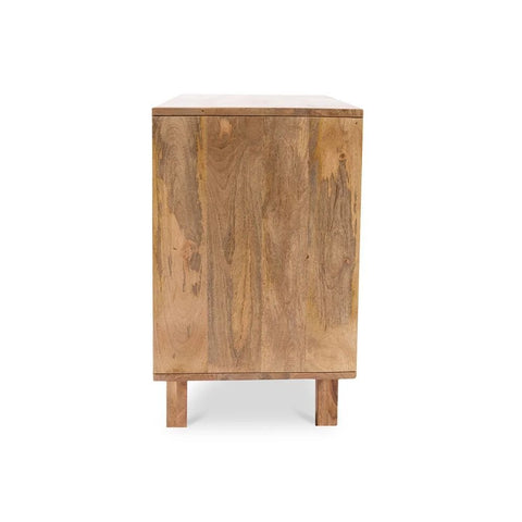 3-Drawer Solid Mango Wood Chest | Compact Bedroom Storage Dresser – Oakvello