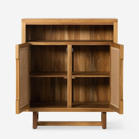 Jodhpuri Solid Wood Cabinet | Handcrafted Heritage Storage Furniture – Oakvello