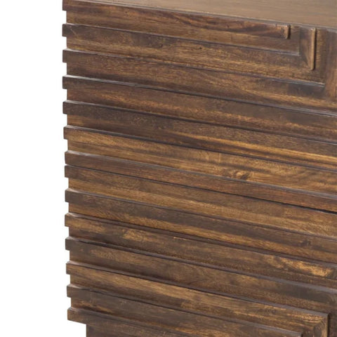 Lexus Solid Wood Chest of Drawers | Premium Bedroom Storage Dresser – Oakvello