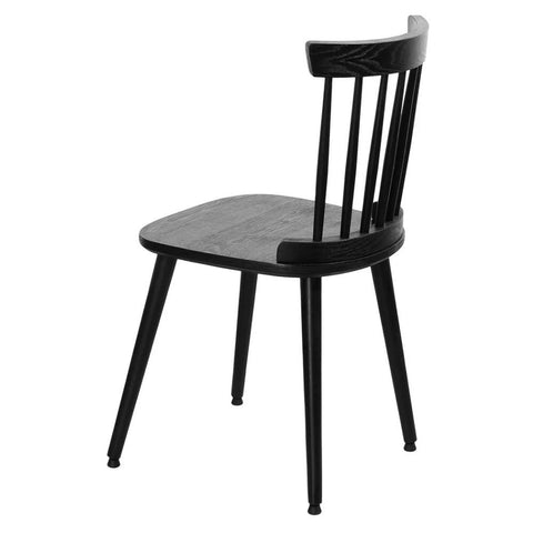 Solid Wood Windsor Dining Chair | Classic Kitchen Seating – Oakvello