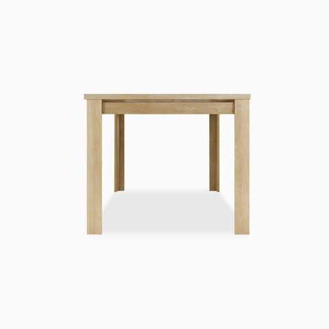 Natural Rectangular Solid Wood Dining Table | Seats 6-8 | Kitchen Furniture – Oakvello