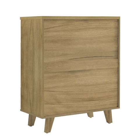 Solid Wood 4-Drawer Cabinet | Bedroom & Living Room Storage – Oakvello