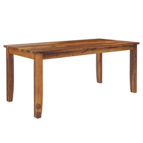 Jaipuri 6-Seater Solid Sheesham Wood Dining Set | Kitchen Furniture – Oakvello