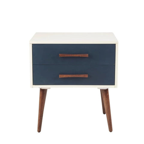 Solid Wood Storage Bedside Table | Bedroom Nightstand with Storage – Oakvello