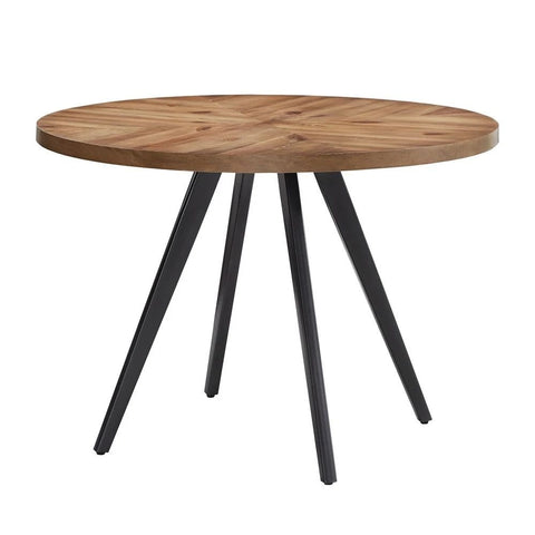Oak Finish Solid Wood Dining Table | Classic Kitchen Furniture – Oakvello