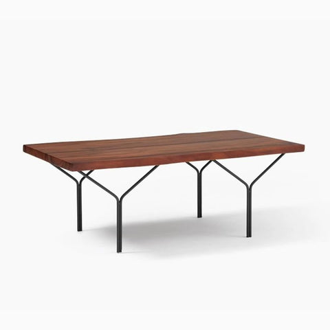 Solid Wood Live Edge Coffee Table | Natural Slab Living Room Furniture – Oakvello