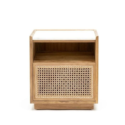 Stylish Solid Wood Bedside Table | Premium Bedroom Nightstand – Oakvello