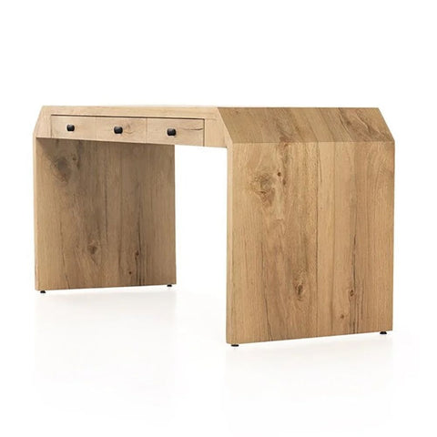 Frasier Solid Wood Study Table | Stylish Home Office Writing Desk – Oakvello