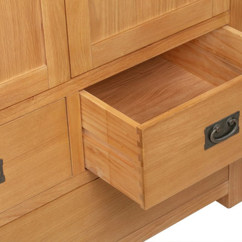 Solid Wood Bar Cabinet | Home Bar Storage Furniture – Oakvello