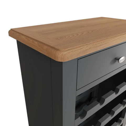 Solid Wood Wine Cabinet | Elegant Home Bar Storage Furniture – Oakvello