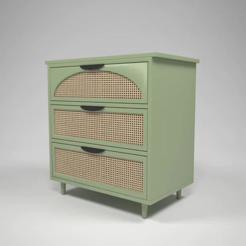 Mabelle Solid Wood Chest of Drawers | Elegant Bedroom Storage Dresser – Oakvello