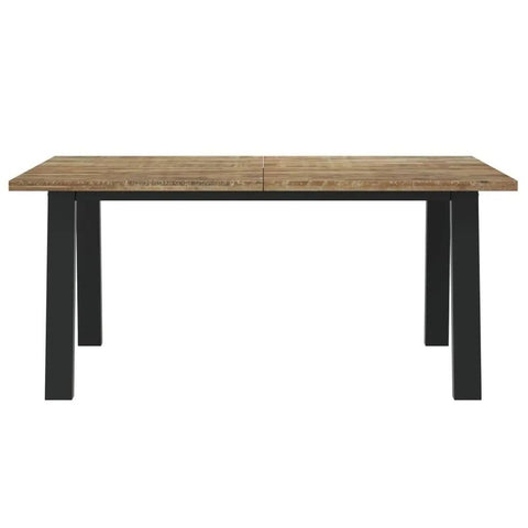 Brown Finish Solid Wood Dining Table | Kitchen & Dining Furniture – Oakvello