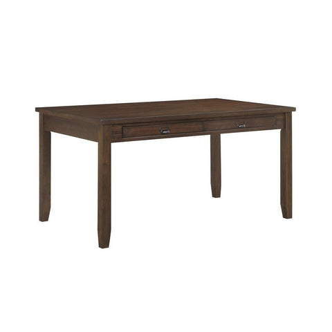 Dark Cherry Solid Wood Dining Table | Rich Tone Kitchen Furniture – Oakvello