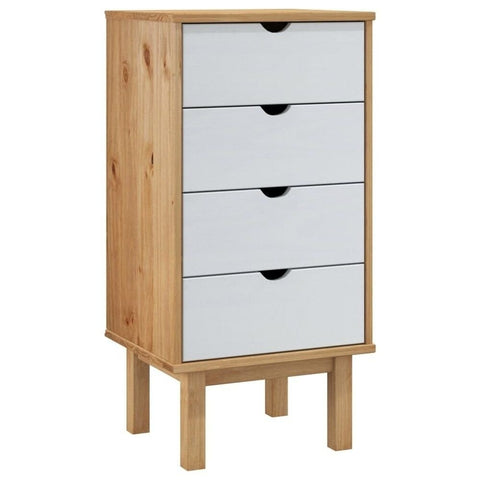 Solid Wood Chest Cabinet with Drawers | Bedroom & Living Room Storage – Oakvello