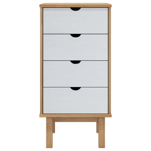 Solid Wood Chest Cabinet with Drawers | Bedroom & Living Room Storage – Oakvello