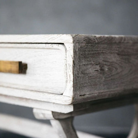 Nordic Solid Wood Console Desk | Scandinavian Home Office & Entryway Furniture – Oakvello