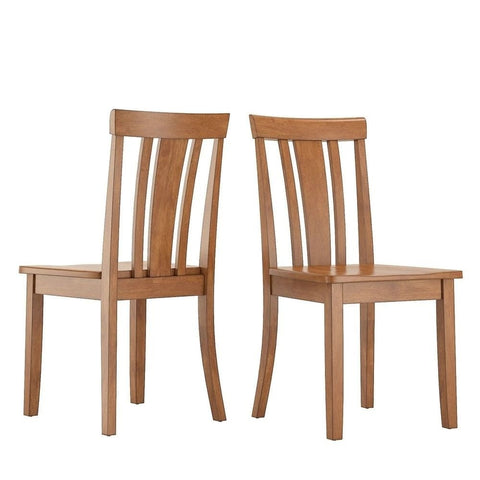 Solid Sheesham Wood Dining Chair Set of 2 | Premium Kitchen Seating – Oakvello