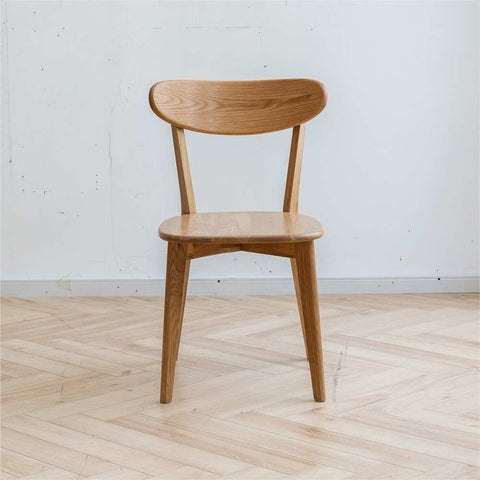Natural Oak Solid Wood Dining Chair | Kitchen & Dining Seating – Oakvello